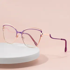 2023防蓝光电脑金属眼镜架男士光学眼架河光学TR90眼镜新款女士最新订单