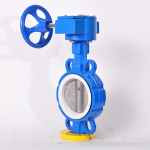 Vanne papillon de turbine Longyao Shuangyong D371F4-16Q en acier inoxydable 304 avec joint PTFE pour utilisation aquatique - Product Image 1