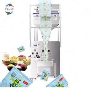 เครื่องบรรจุภัณฑ์แนวตั้งแบบสองหัวชั่งน้ำหนักสำหรับ<span class=keywords><strong>ข้าว</strong></span>หอมมะลิอเนกประสงค์ ถั่วอบ ขนมขบเคี้ยว และอาหารบรรจุซอง - Product Image 5