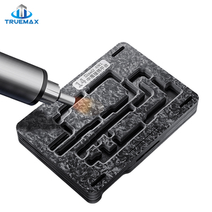 Moule de réparation pour les joints de soudure sur la <span class=keywords><strong>carte</strong></span> <span class=keywords><strong>mère</strong></span> de téléphone portable pour <span class=keywords><strong>iPhone</strong></span> 14 Pro Max Plus, plateforme de reballing de niveau intermédiaire - Product Image 4