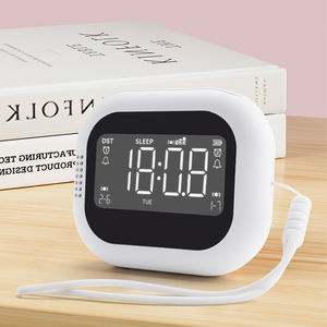 <span class=keywords><strong>Réveil</strong></span> numérique sans fil moderne avec <span class=keywords><strong>radio</strong></span> FM, <span class=keywords><strong>lampe</strong></span>, chargeur et fonction snooze pour dormeurs profondément endormis, idéal pour chambre à coucher et <span class=keywords><strong>chevet</strong></span> - Product Image 5