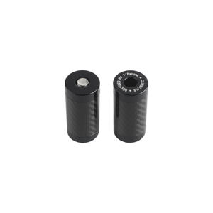Harley Davidson için motosiklet kazasında çubuğu kaydırıcılar | Alüminyum ve karbon Fiber kütük kaymak biter/1 1/4 "evrensel Fit - Product Image 1