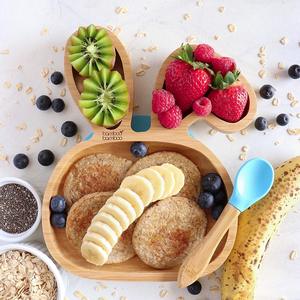 Piatto da pranzo per bambini <span class=keywords><strong>sano</strong></span> in bambù eco-friendly - Product Image 2