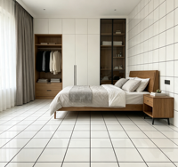 Vente Flash : Carrelage Blanc Brillant 300x600mm à Motif Quadrillé, Direct Usine, pour Murs de Salle de Bain au Ghana, Côte d'Ivoire, Sénégal