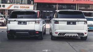 Adecuado para <span class=keywords><strong>Range</strong></span> <span class=keywords><strong>Rover</strong></span> <span class=keywords><strong>Sport</strong></span> <span class=keywords><strong>SVR</strong></span> Big envolvente viejo a nuevo conjunto de barras delanteras y traseras viejo a nuevo faro trasero de red de China viejo a nuevo - Product Image 5