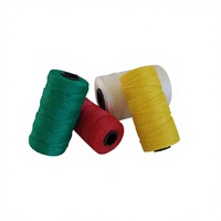 Fil de ficelle en PP écologique 210/18 plis pour machine à baler, emballage, attache, broderie, crochet et couture – Fil durable