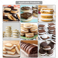Ligne de production de biscuits ORME : pâtisseries au chocolat, biscuits sandwichs aux guimauves, formage et positionnement
