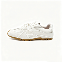 Chaussures décontractées tendance rétro en cuir de vachette véritable pour femmes, baskets vintage confortables, chaussures de skate