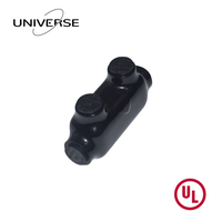  Connecteur de câblage mécanique sans outil Mti-Tap 2/0 - 6 AWG, 600V CU9AL, double classification, borne de câblage rapide isolée