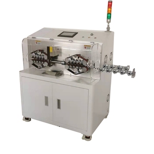 ระบบแปรรูปสายเคเบิลขนาดใหญ่ 220V, ระบบปอกสายอัตโนมัติ 6-150 มม., ความยาวตัด 1-99999 มม. - Product Image 4