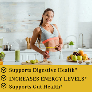 Comprimés effervescents digestifs les plus vendus avec extrait de fruit d'Amla et poudre de Psyllium pour favoriser l'hydratation des selles et favoriser une meilleure santé - Product Image 3