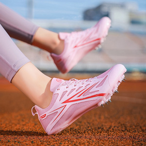 Chaussures de course à pointes unisexes, professionnelles, pour les courses de moyenne et longue distance, antidérapantes, pour l'entraînement au saut, chaussures d'athlétisme - Product Image 3