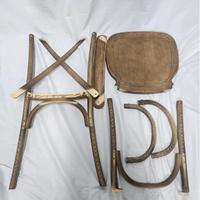 Chaise en résine PP à dossier croisé, élégante, durable, empilable, portable, imperméable, pour hôtel, salle de sport, mariage, vente en gros