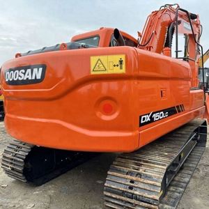 Excavatrice sur roues Develon DX150W, 15 tonnes, mobile, à pneus en caoutchouc, haute vitesse, machine de construction routière, prête pour l'expédition mondiale - Product Image 3