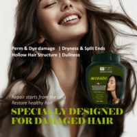 Salon Care Avocado Haarmasker 1000g Plantenextract Doordringt Grof Haar Diepgaand Voedend Haar Herstel Gladmakend en Glanzend