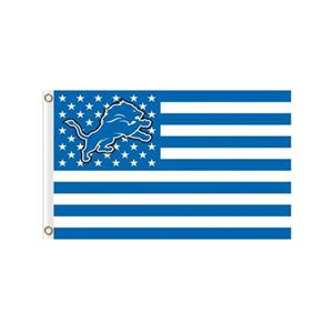 Bandera Personalizada al por Mayor con Diseño de Rayas de la Bandera Americana, 32 Equipos, Dallas <span class=keywords><strong>Cowboys</strong></span>, 90*150cm, para Interiores/Exteriores, Fiestas, Celebraciones y Eventos - Product Image 5
