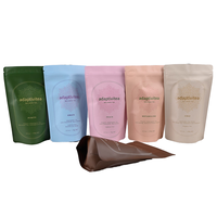 Sachets refermables mats personnalisés imprimés en héliogravure de qualité alimentaire avec sacs en Mylar d'aluminium pour l'emballage alimentaire gastronomique