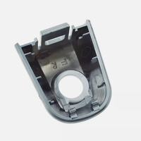Poignée de porte extérieure avant droite chromée avec trou pour clé pour Mitsubishi L200 2005-2015, remplace OEM 5716A066 5716A040XA