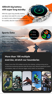 Người đàn ông tốt nhất của Smartwatch cho ngoài trời tập thể dục hỗ trợ không dây cuộc gọi Heart Rate huyết áp giấc ngủ giám sát - Product Image 4