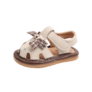 Sandalias de bebé de estilo princesa para niñas, venta al por mayor, calzado bonito rosa para niños, moda, nuevo diseño, lazo, zapatos de verano para niños - Product Image 6