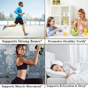 Venta caliente OEM Citrato de calcio Gotas líquidas Soporte de ultra absorción Soporte de fuerza ósea y soporte de salud dental para mujeres - Product Image 5