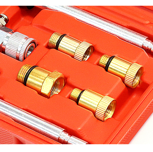 New xăng động cơ khí xi lanh máy nén đo Meter Xe Kiểm tra Áp lực nén Tester với rò rỉ công cụ chẩn đoán - Product Image 3