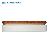 Main courante d'hôpital en aluminium de 159 mm de largeur, design de luxe chinois