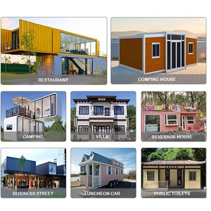 2025 fábrica al por mayor casa contenedor extensible 4 dormitorios pequeño hogar prefabricado diseño moderno edificio de oficinas de Hotel rápido - Product Image 6