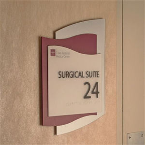 Sistema de campana de habitación de hotel personalizado Placa de puerta electrónica Números de apartamento Placas de número de puerta de hotel LED Placa de puerta de señal de número de casa - Product Image 4