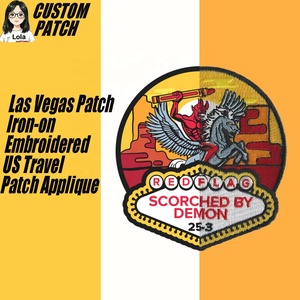 Bienvenido a FABULOUS LAS VEGAS PATCH NEVADA <span class=keywords><strong>CASINO</strong></span>, parche bordado de recuerdo para planchar o coser, para turismo y apuestas - Product Image 1