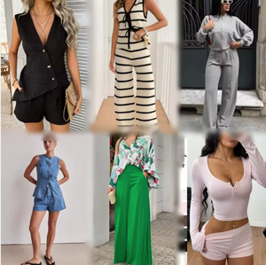 Liquidación de Ropa para Mujer al por Mayor, Vestidos Casuales, Camisetas, Paquetes Mixtos, Entrega Aleatoria, Ropa en Stock - Product Image 1
