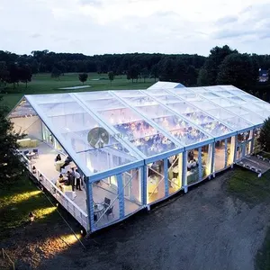 帐篷活动户外定制铝合金框架帐篷6x12m尺寸展览贸易展览婚礼帐篷出售