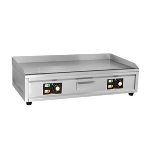 Plancha eléctrica comercial de acero inoxidable grado 304, tipo Teppanyaki, para uso en restaurantes. - Product Image 1