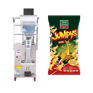 Mesin Pengepakan Popcorn Microwave, Mesin Pengepakan 1-999G 200G Tas 750G