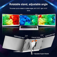 Nouvel écran portable pour PC/ordinateur portable de jeu de 15,6 pouces Full HD 1920x1080 IPS LCD LED, double/triple écran, type C