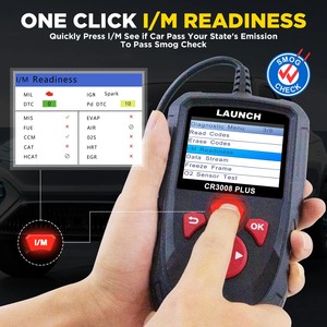 LAUNCH X431 CR3008 Plus Full OBD2 <b>Diagnostic</b> <b>Tool</b> Support Engine Battery Test OBD2 Scanner Free Update Online PK KW850 - Product Image 3