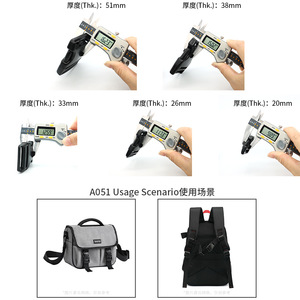 <b>Camera</b> <b>Bag</b> Buckle A051 Plastic Adjustable Strap For DSLR SLR Mirrorless <b>Camera</b> Backpack Accessory Fastener - Product Image 4