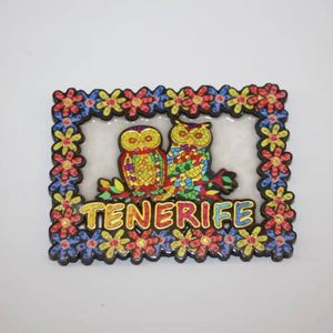 Imán de MDF Más Vendido con Diseño Único de Loros, Vacas, Mariposas y Lagartos, Imanes Personalizados para Refrigerador en 3D - Product Image 1