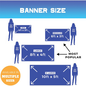 Nhà máy tùy chỉnh kích thước quảng cáo biểu ngữ PVC Vinyl pull-up có thể in ngoài trời trong nhà không thấm nước biểu ngữ - Product Image 5