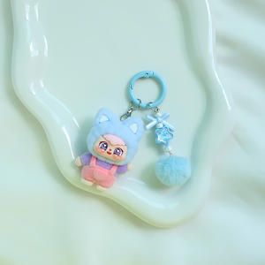 Boneka Kucing Sweety Baru, Gantungan Kunci Kreatif, Aksesoris Hadiah, Liontin Lucu untuk Wanita & Anak Perempuan, Hiasan Gantungan Kunci - Product Image 4