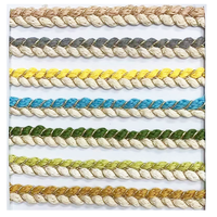 Vente flash : Ruban de dentelle doré de 1 cm de large, accessoires de couture DIY, garniture pour vêtements féminins