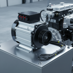 Générateur à aimant permanent de qualité industrielle 40KW <span class=keywords><strong>Triphasé</strong></span> 380V 1500 tr/min Protection IP54 Enroulement 100% cuivre 50/60Hz Moulé - Product Image 2