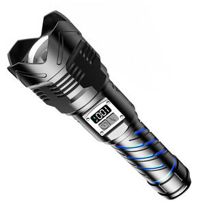 Lampe torche de camping rechargeable, étanche, LED, ABS, d'urgence, 70 Lanterna Tatica, 100 lumens - Product Image 5