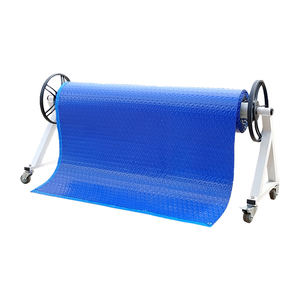 400um espesor Mantener caliente <span class=keywords><strong>para</strong></span> piscina <span class=keywords><strong>Precio</strong></span> barato Piscina automática Cubierta solar Tamaño personalizado Forma Cubierta de piscina al aire libre - Product Image 1