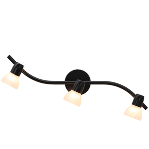 ไฟติดรางแบบยืดหยุ่น Gu10 3 หัว สีดำ ทำจากเหล็ก ไฟราง LED สำหรับติดตั้งบนเพดาน เหมาะสำหรับร้านค้า - Product Image 4