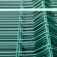 Clôture de jardin en PVC, en treillis métallique soudé, courbé 3D, en acier, facilement assemblable, pour bâtiments et aménagements extérieurs