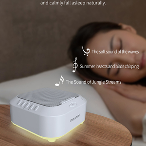 공장 직접 무선 스피커 화이트 노이즈 수면 사운드 기계 야간 조명 고품질 스피커 음악 블루 치아 스피커 - Product Image 5