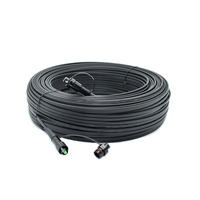 Cordon de brassage fibre optique LC UPC CPRI monomode duplex 4 fibres PDLC LSZH 4,8 mm étanche extérieur FTTH