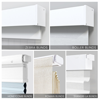 Stores papillon électriques sur mesure, occultants, motorisés, à commande intelligente, rechargeables pour fenêtres de maison, bureau et hôtel