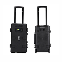 Paket baterai Lithium-ion Portable Solar Power Station untuk perjalanan RV 12.8V Solar Lifepo4 60Ah 100Ah 120Ah 200Ah